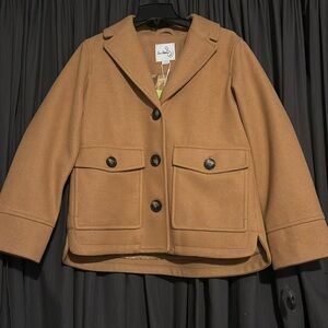 Sam Edelman Patch Pocket Peacoat Coat